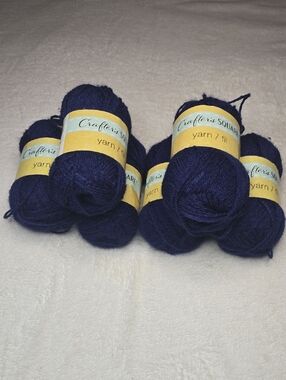 Crafter's Square Deep Navy Yarn Skeins